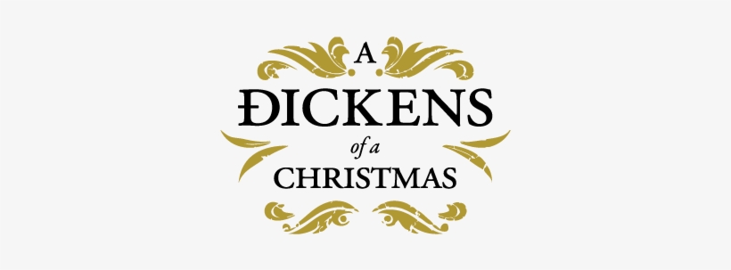 A Dickens Of A Christmas Logo Vector - Christmas Day, transparent png #1946541