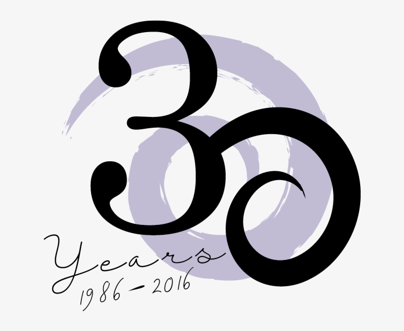 New Era 30 Years Logo - Calligraphy, transparent png #1946817