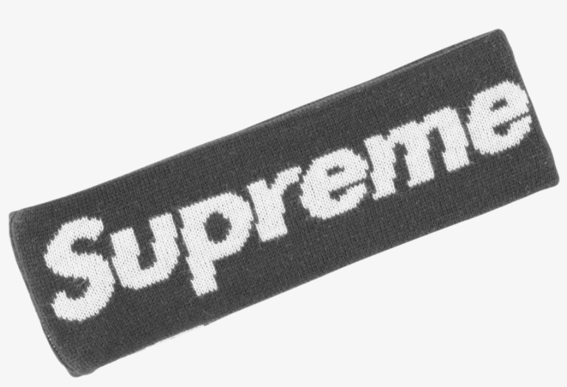 Supreme X New Era Sweatband / Headband, transparent png #1946839