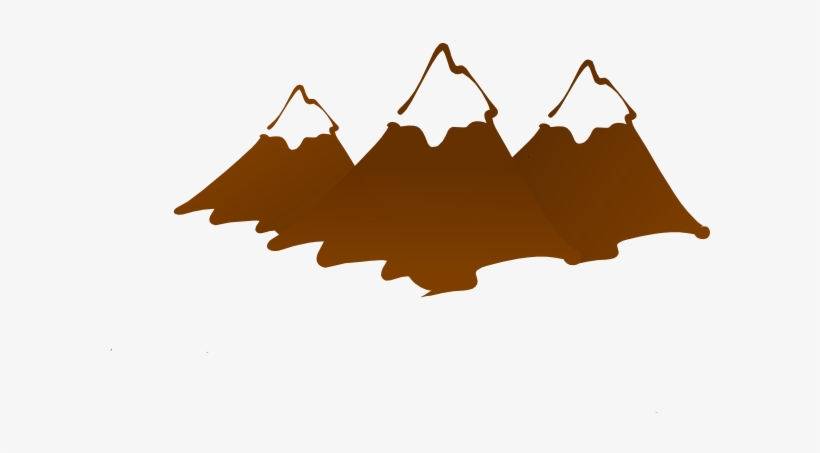 Mountain Clip Art Brown, transparent png #1948401