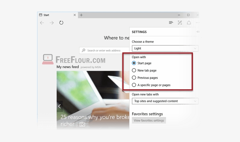 Changing Home Page In Edge, transparent png #1948424