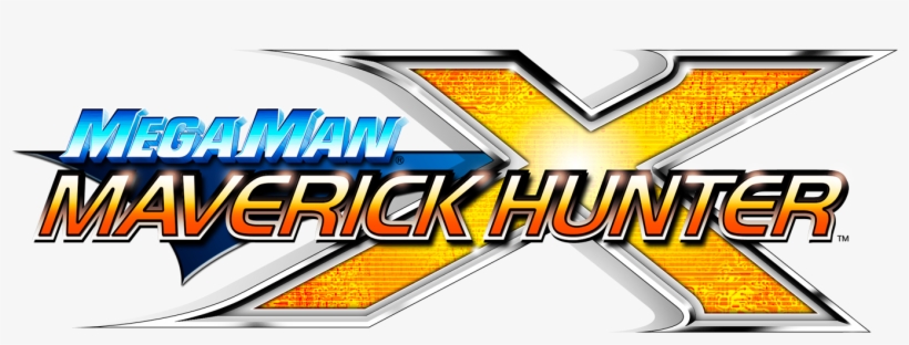 Maverick Hunter X - Megaman Maverick Hunter X Logo, transparent png #1948719
