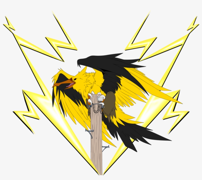 “ Team Mystic, Team Instinct, Team Valor, & Team Harmony - Instinct, transparent png #1948817