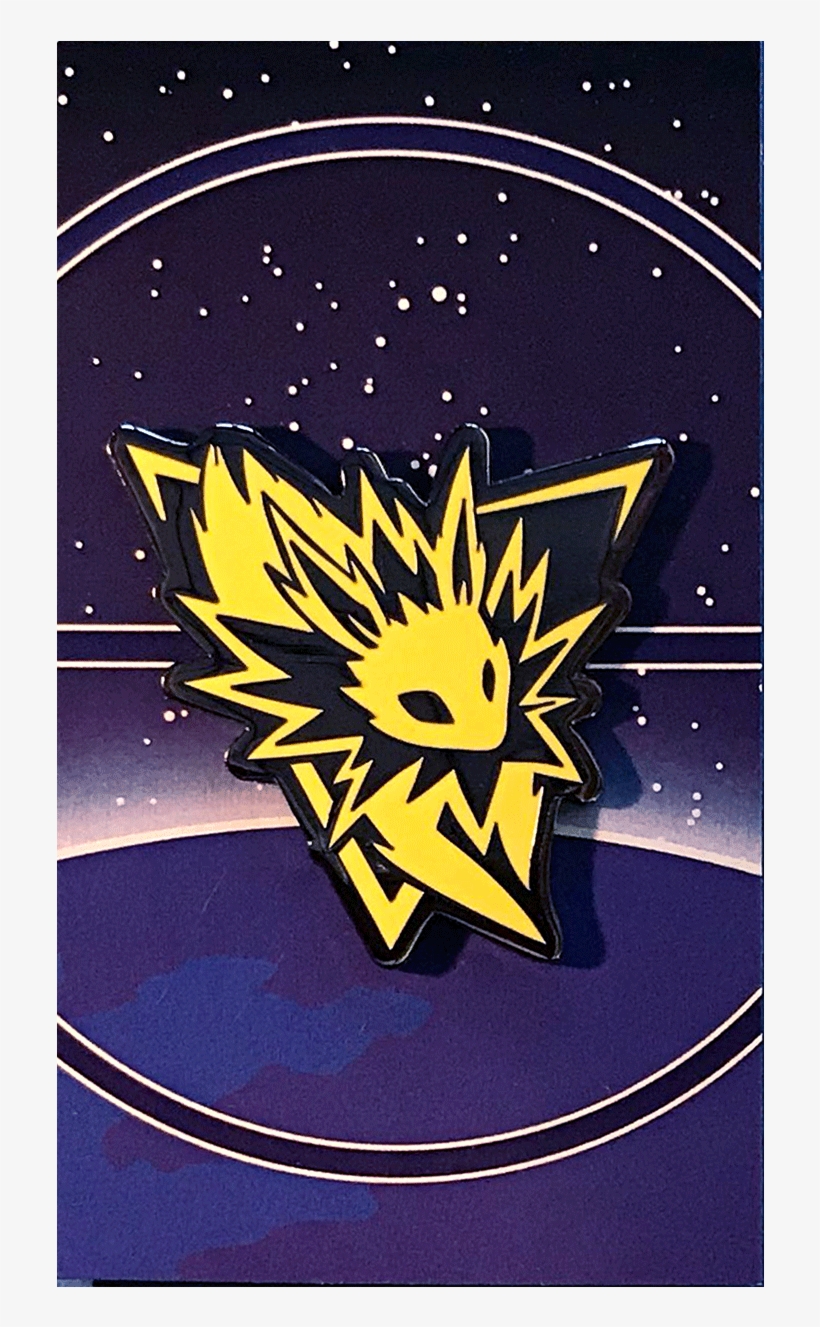 Team Instinct Jolteon Enamel Pin, transparent png #1948875
