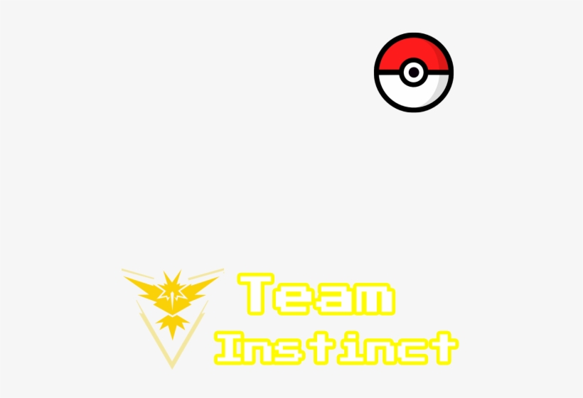 Team Instinct Tag - Pokepress Stickers 2 X Yellow Team Mystic Pokemon Go, transparent png #1948917