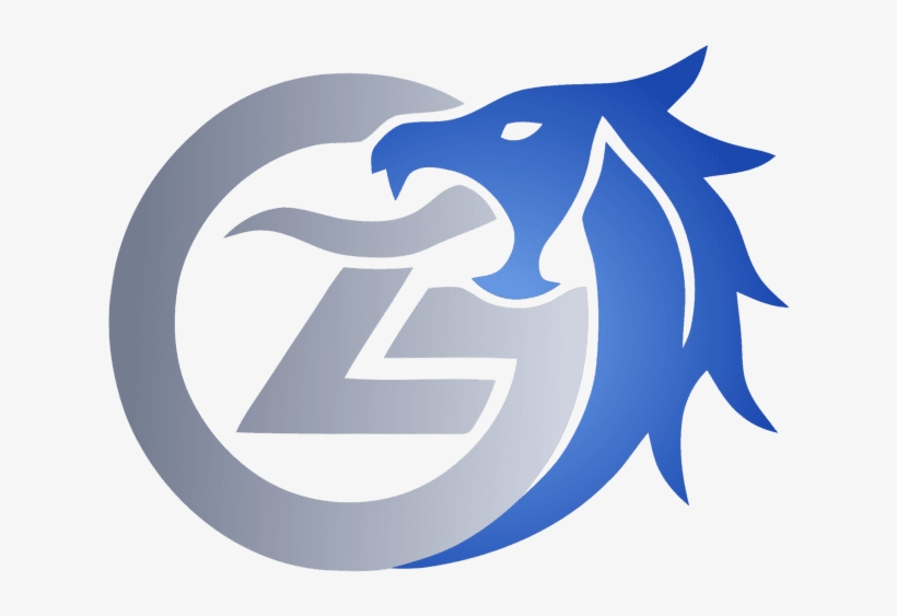 Give You Dragon Logo Intro - Blue Dragon Logo, transparent png #1949077