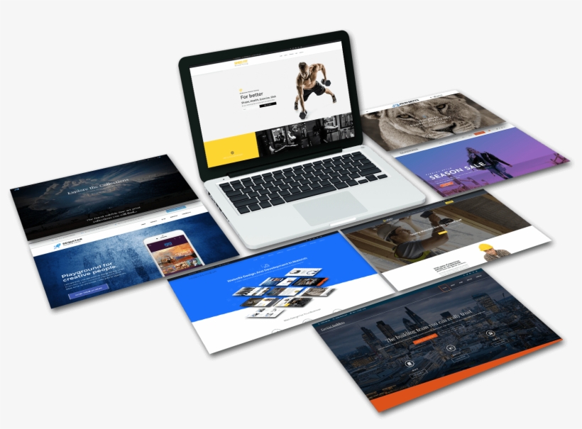 Web Screen Mockup - Instinct-creative, transparent png #1949115