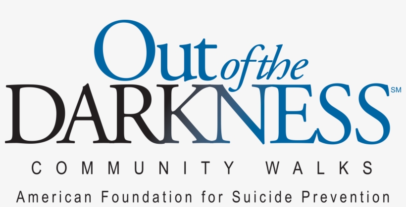 Out Of The Darkness Walk - American Foundation For Suicide Prevention Out, transparent png #1950119