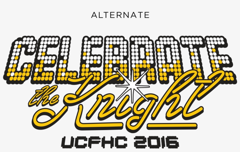 Logo Design For Ucf's 2016 Homecoming, Celebrate The - Illustration, transparent png #1950217