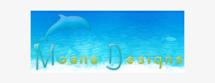 Moana Designs Logo - Common Bottlenose Dolphin, transparent png #1950239