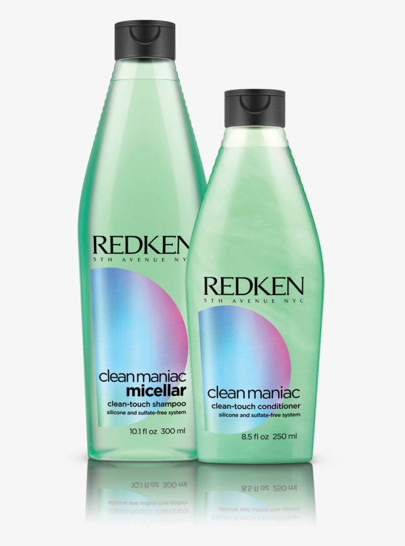 Redken Has Tapped Longwear Makeup's Unrivaled Remover, - Redken Maniac Micellar Clean Touch Shampoo, transparent png #1951271