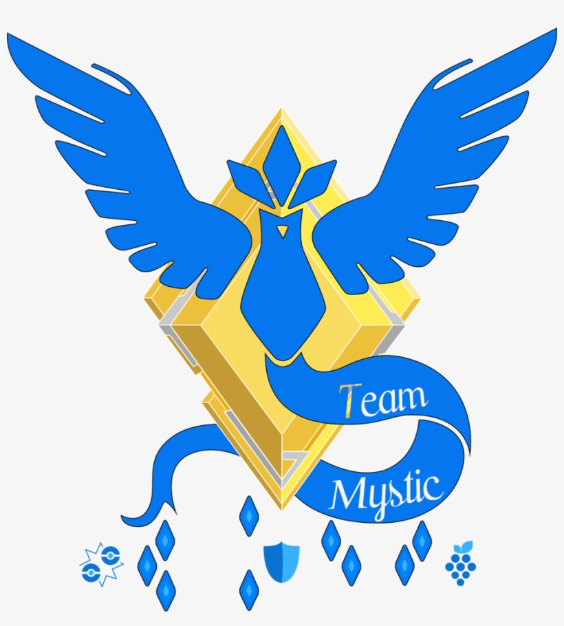 Team Mystic Design - Mew Mewtwo Zapdos Moltres Articuno, transparent png #1951521