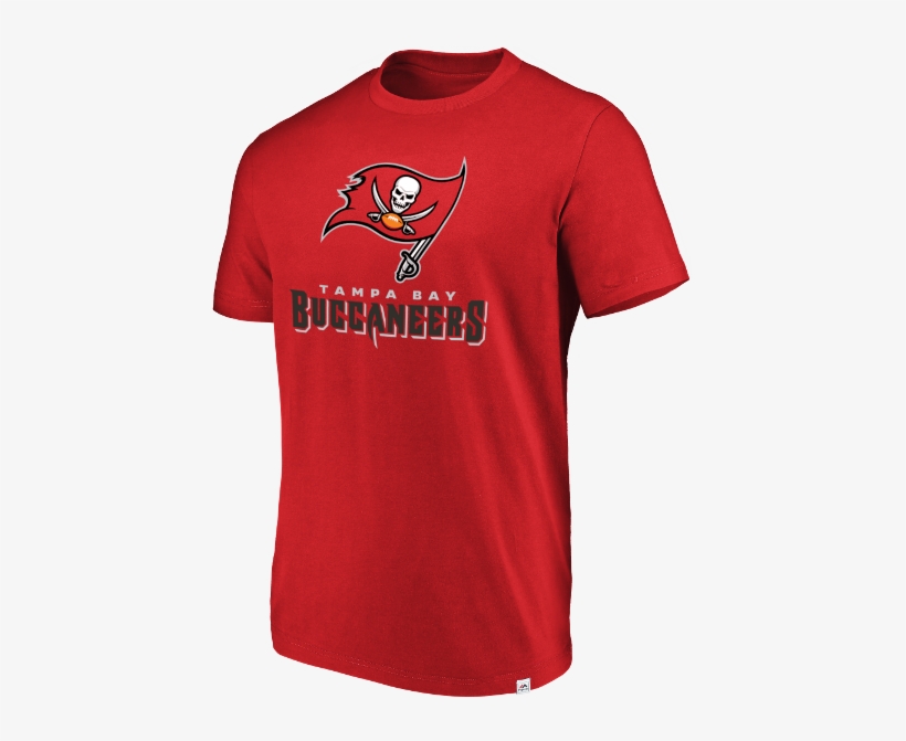 Tampa Bay Buccaneers Majestic Men's Red Flex Logo T-shirt - Nikki Bella New Shirt, transparent png #1951737