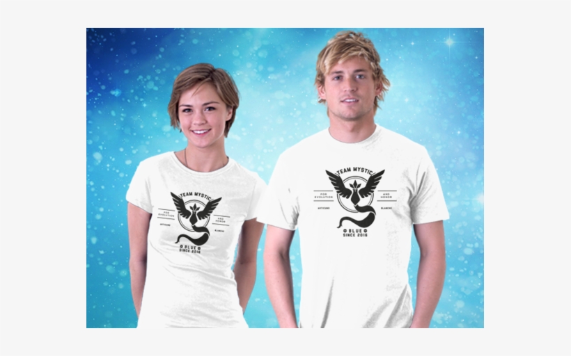 Go Team Mystic - T Shirt, transparent png #1952031