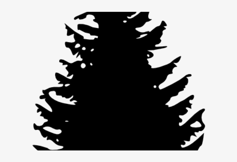 Pinetree Clipart - Pine Tree Silhouette, transparent png #1952033