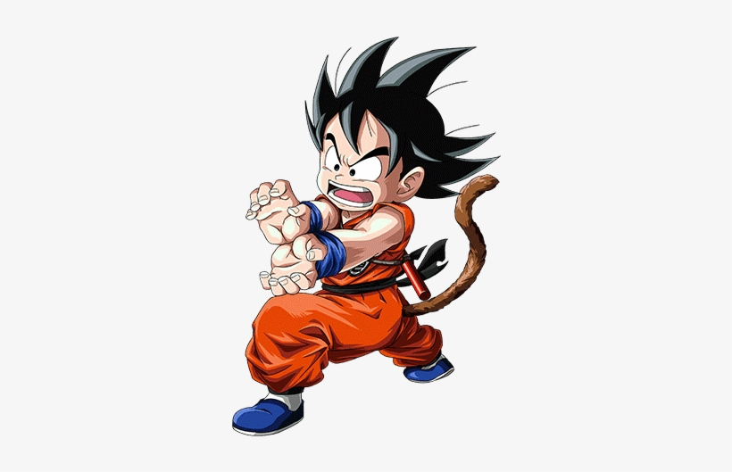 Son Goku , Originalmente Llamado Zero En Estados Unidos - Dragon Ball Z Kid Goku, transparent png #1952139