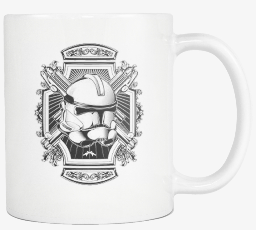 Stormtrooper Helmet Pop Art In Star Wars Coffee Mug - Mug, transparent png #1952278