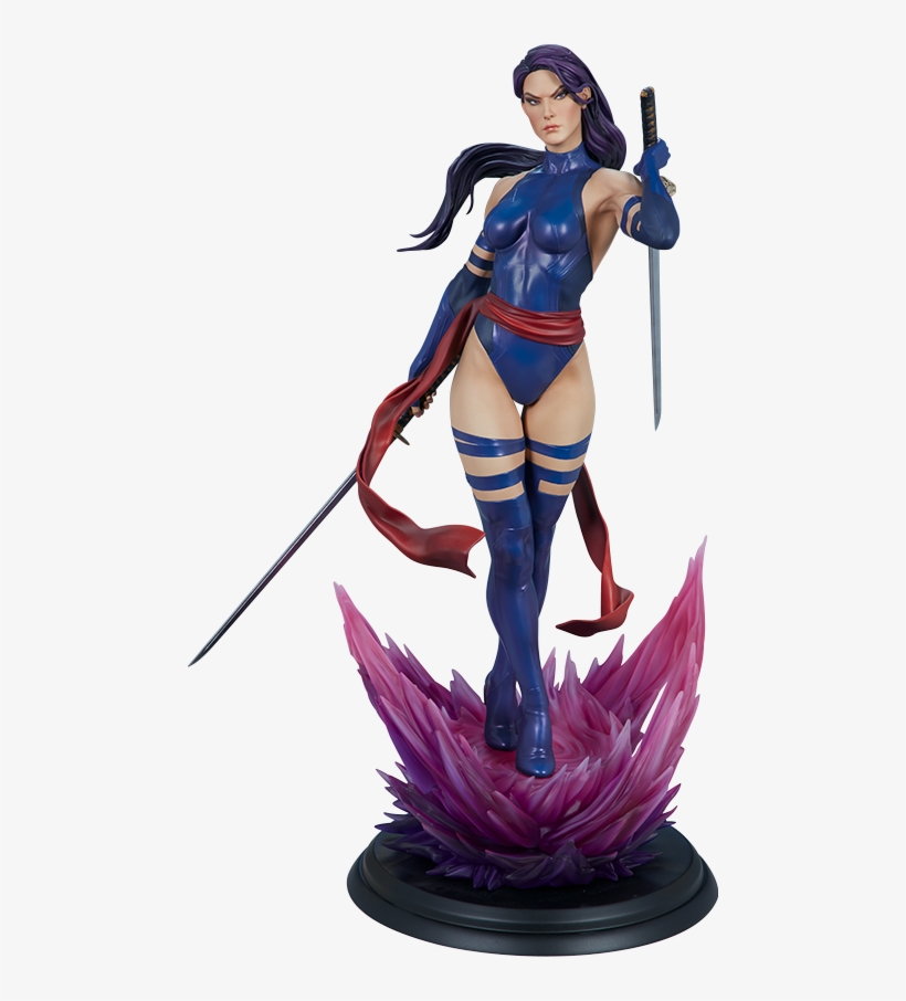 Psylocke Statue - Psylocke, transparent png #1952435