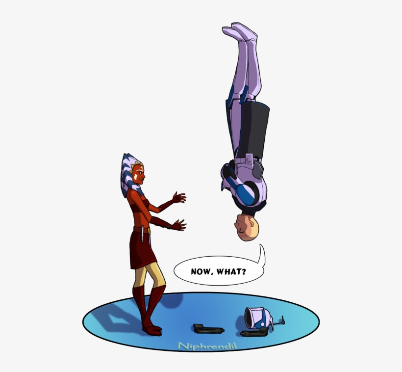 Rex Is Just Like - Ahsoka Tano And Rex, transparent png #1952458
