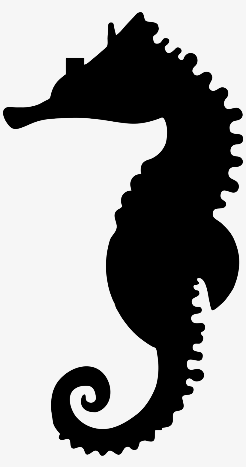 Seahorse Png - Seahorse Silhouette Png, transparent png #1952630