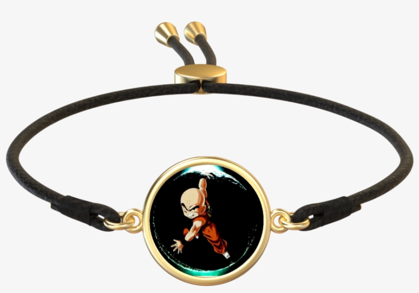 Krillin Ashe Coin With Liv Cord In Gold - Bracelet, transparent png #1952652
