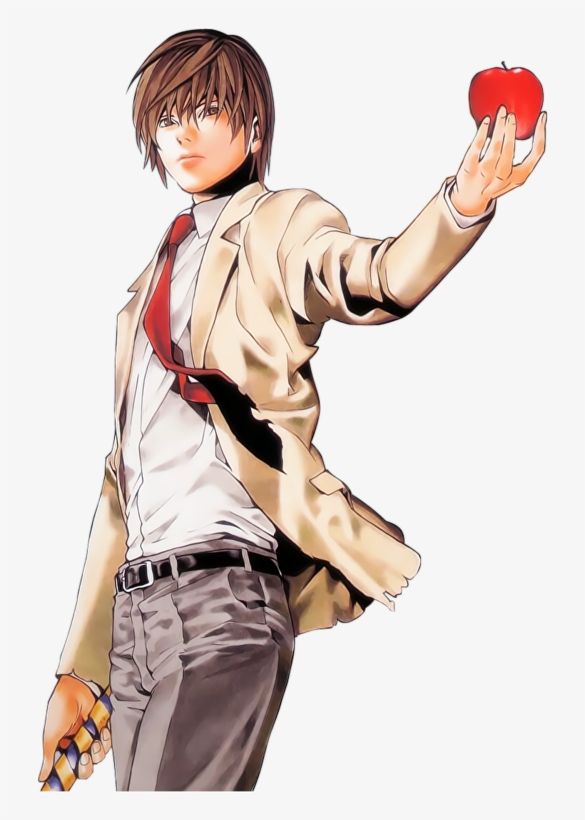 Render Death Note Raito Kira Light - Death Note Light Png, transparent png #1952869