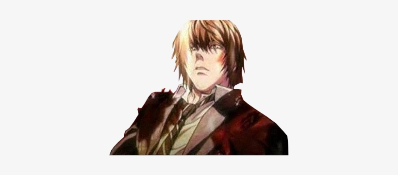 In The Original Manga Though, Kira's Death Is Much - Ryuk Last Words To Light, transparent png #1953048