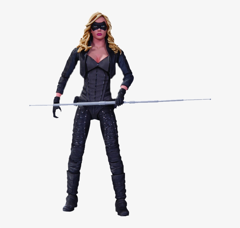 Black Canary Sara Lance Action Figure - Green Arrow Tv Action Figure, transparent png #1953468