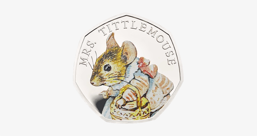 Shop The Range - Peter Rabbit 50p Coins, transparent png #1953471