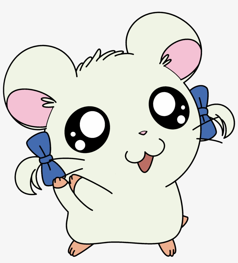 Hamster Clipart Sick - Bijou Hamtaro Png, transparent png #1953710