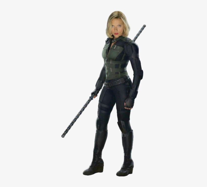 No Caption Provided - Black Widow Infinity War Costume, transparent png #1953712