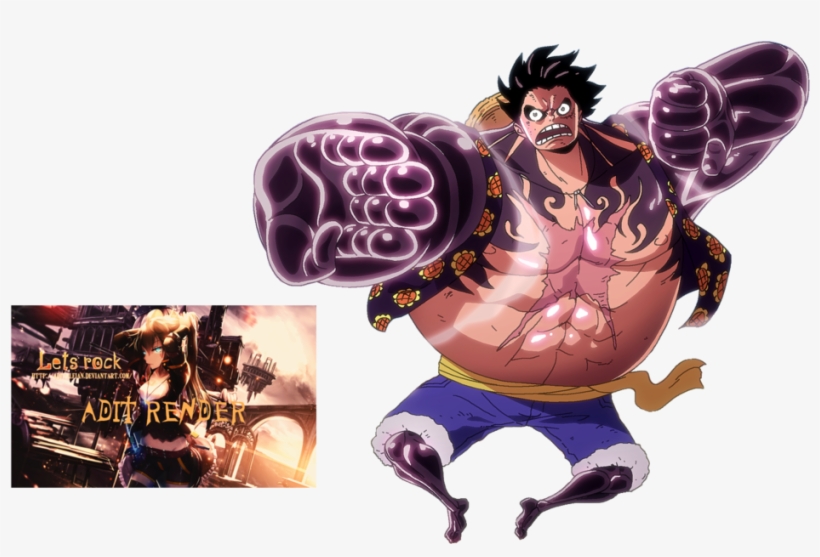 Related - One Piece Luffy Bounce Man, transparent png #1953732