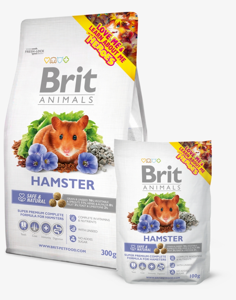 Brit Animals Hamster Complete - Brit Hamster, transparent png #1953754