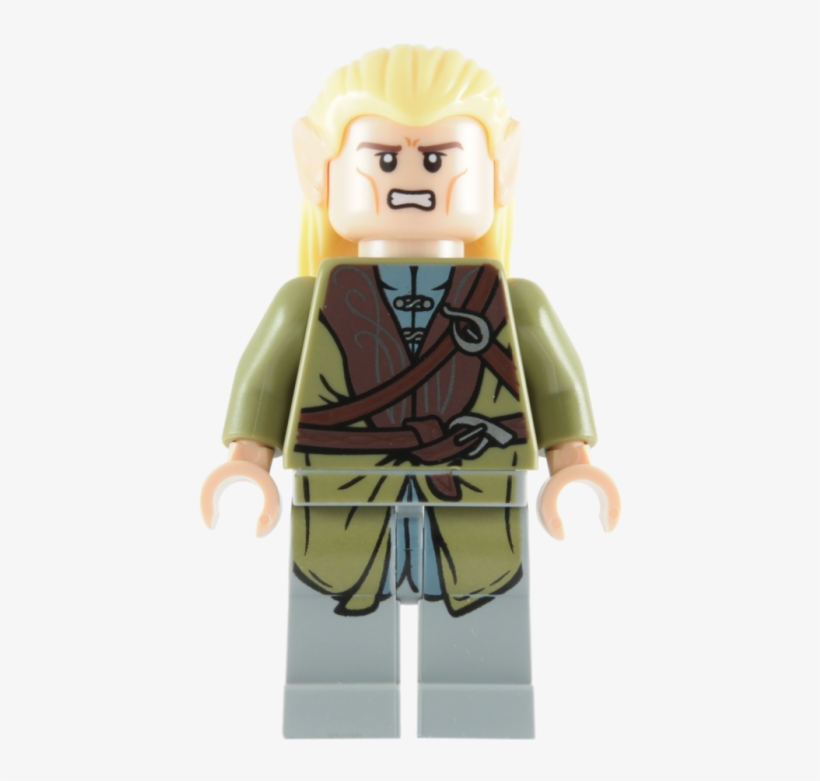 More Views - Lego Lord Of The Rings: Legolas Minifigure, transparent png #1954146