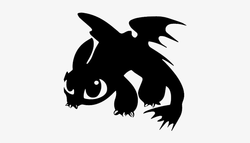 Toothless Sticker Decal - Toothless Decal, transparent png #1954270