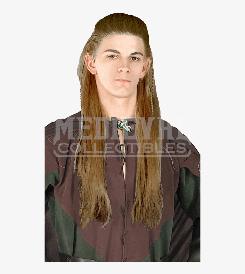 Lotr Legolas Wig - Lord Of Rings Legola Wig, transparent png #1954387