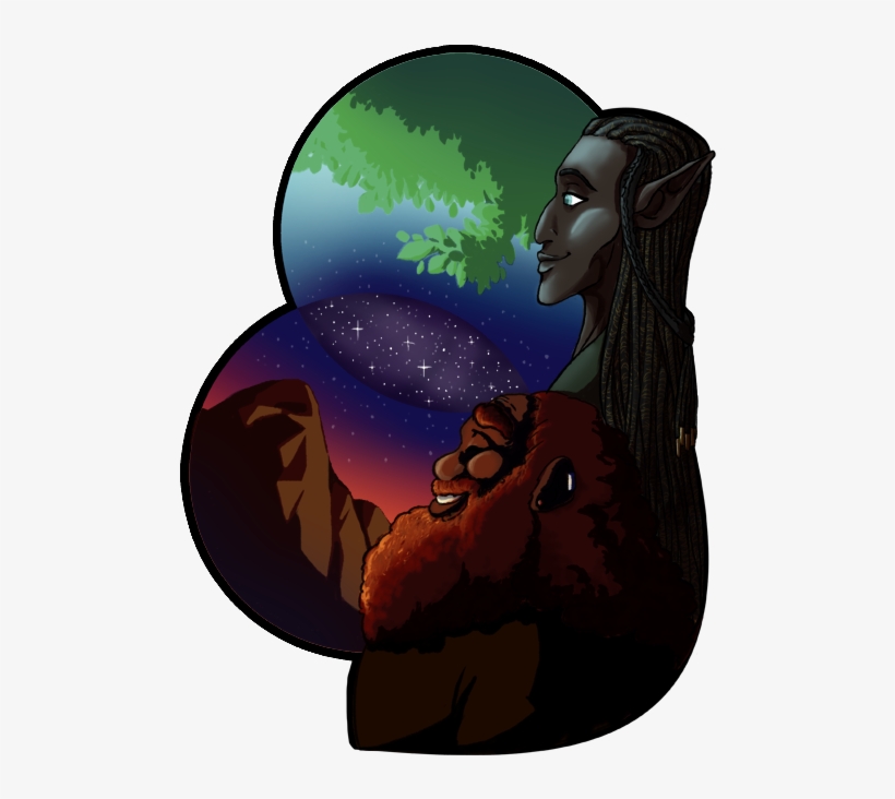 Legolas And Gimli For Middle-earth Poc Month, Which - Gimli, transparent png #1954564