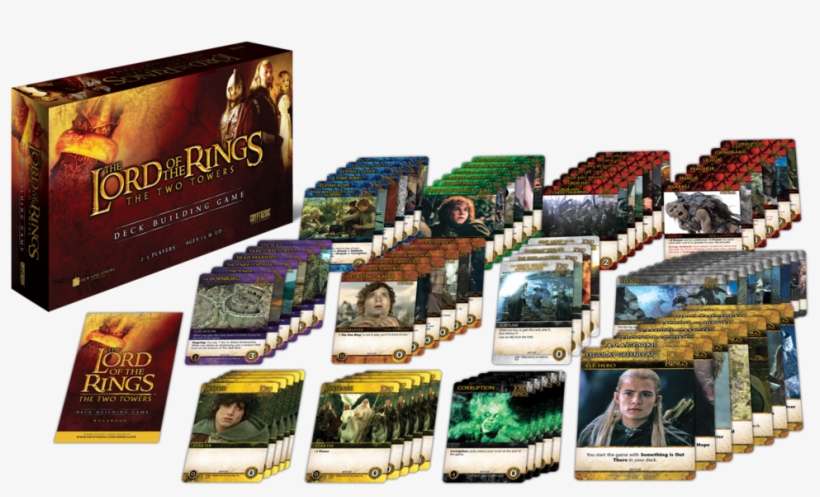 Lord Of The Rings The Two Towers Deck-building Game - Lotr Deck Building Game, transparent png #1954676