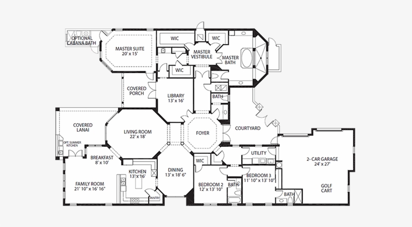 Bath Drawing Simple - Easy Floorplan, transparent png #1955011