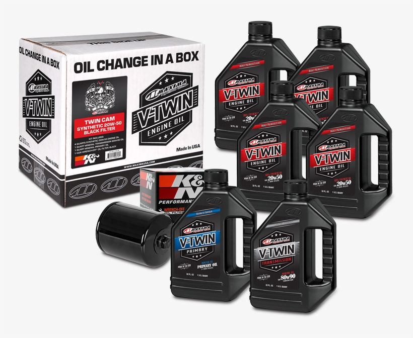 V-twin Oil Change Kits - Maxima V Twin Primary, transparent png #1955075