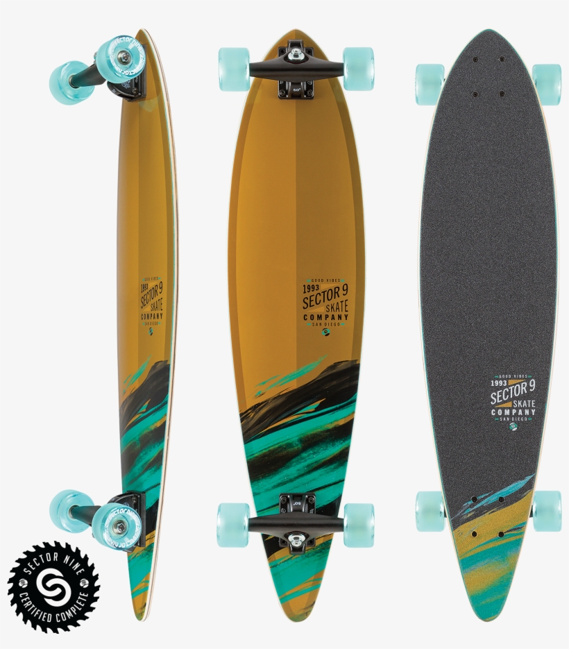 Tripper Ripple Yellow - Sector 9 Longboard, transparent png #1956311