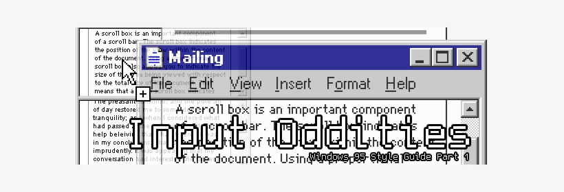 This Is Part 1 Of A Series Called "windows 95 Style - Windows, transparent png #1956467
