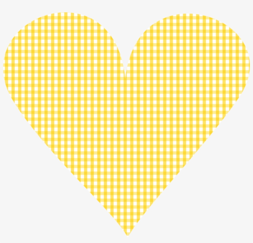 Free Digital Heart Scrapbooking Embellishment - Plaid Heart Png, transparent png #1956555