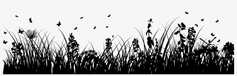 Privacy Policy - Silhouette Grass Flowers Png, transparent png #1956626