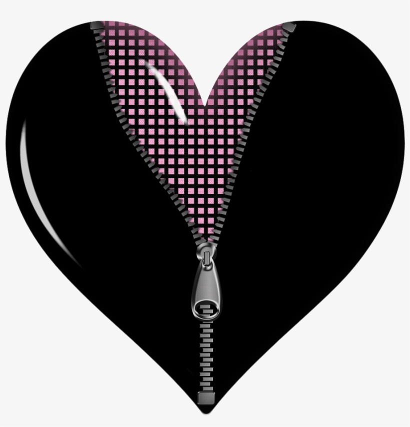 Clipart Black Pink Heart, transparent png #1956627