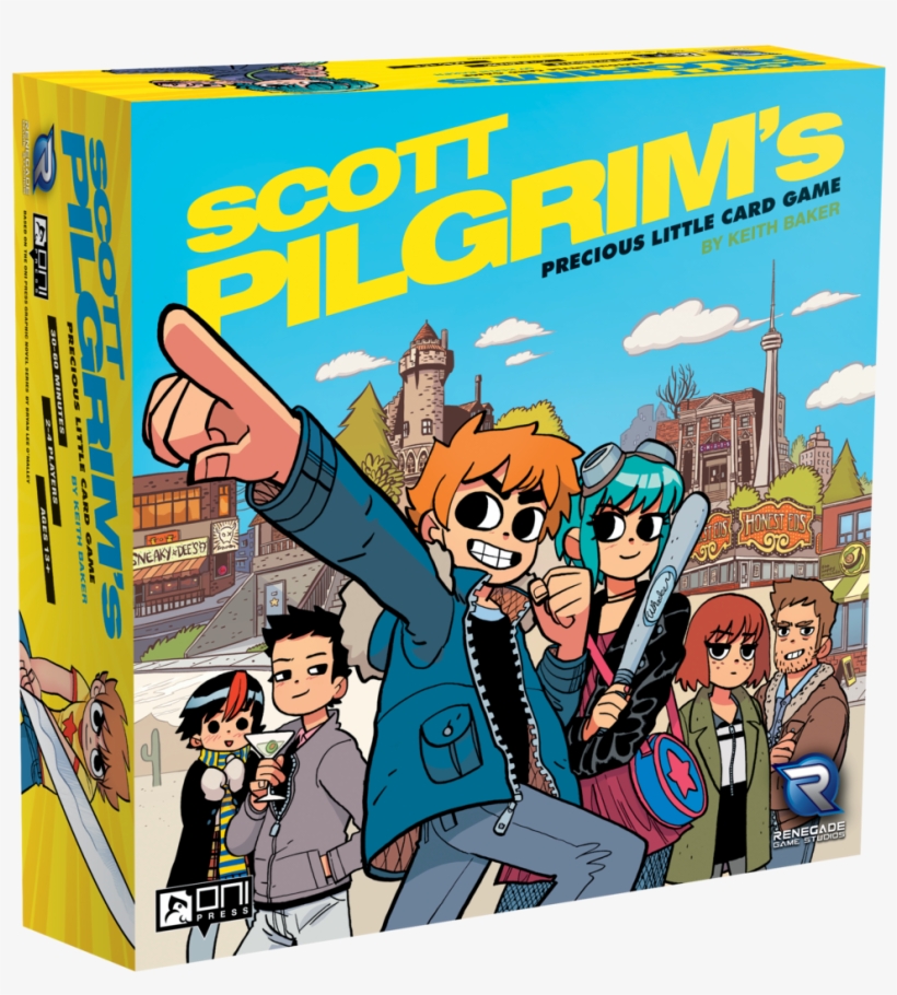 Board Game Gumbo Is Pleased To Present Another Review - Scott Pilgrim's Precious Little Card Game, transparent png #1956850