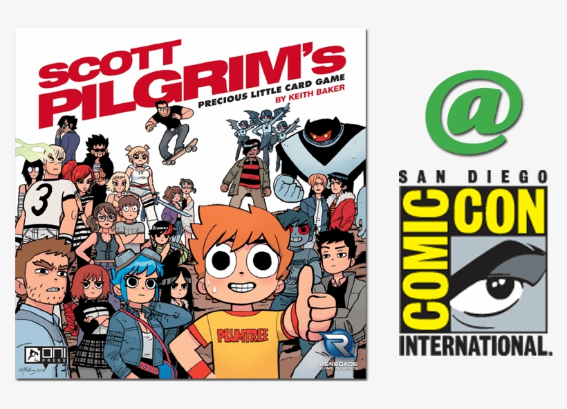 Scott Pilgrim's Precious Little Card Game Sdcc - Scott Pilgrim's Precious Little Card Game, transparent png #1956925