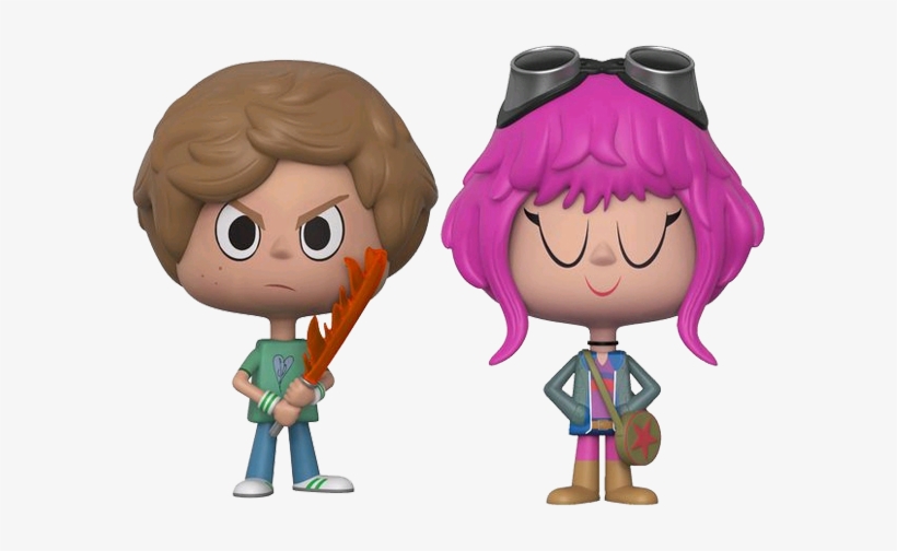 Scott & Ramona Sdcc 2018 Exclusive Vynl - Scott Pilgrim Vs The World 2 Comic, transparent png #1957044