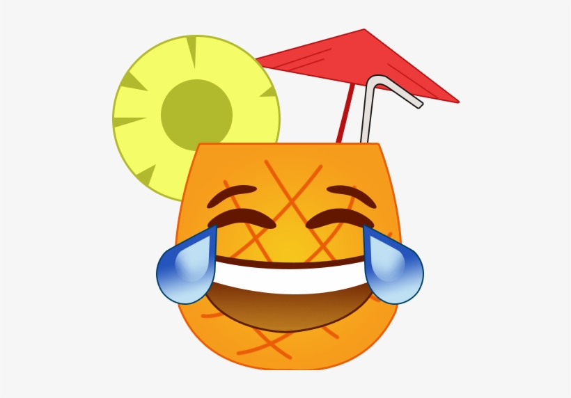 Pineappleemojilol - Portable Network Graphics, transparent png #1957229