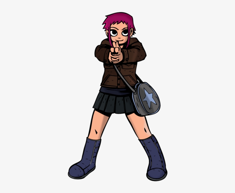 Scott Pilgrim Colour - Ramona Flowers Graphic Novel, transparent png #1957290
